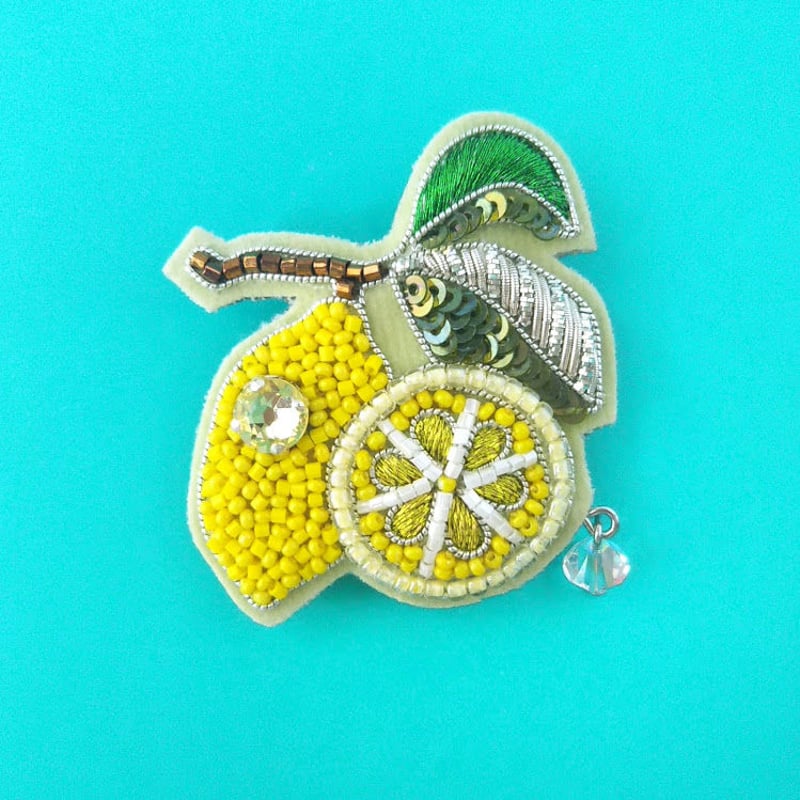 レモンのブローチ | tilia 