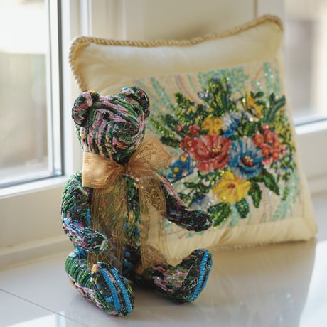 ART TEDDY BEAR Monet -Water lily-