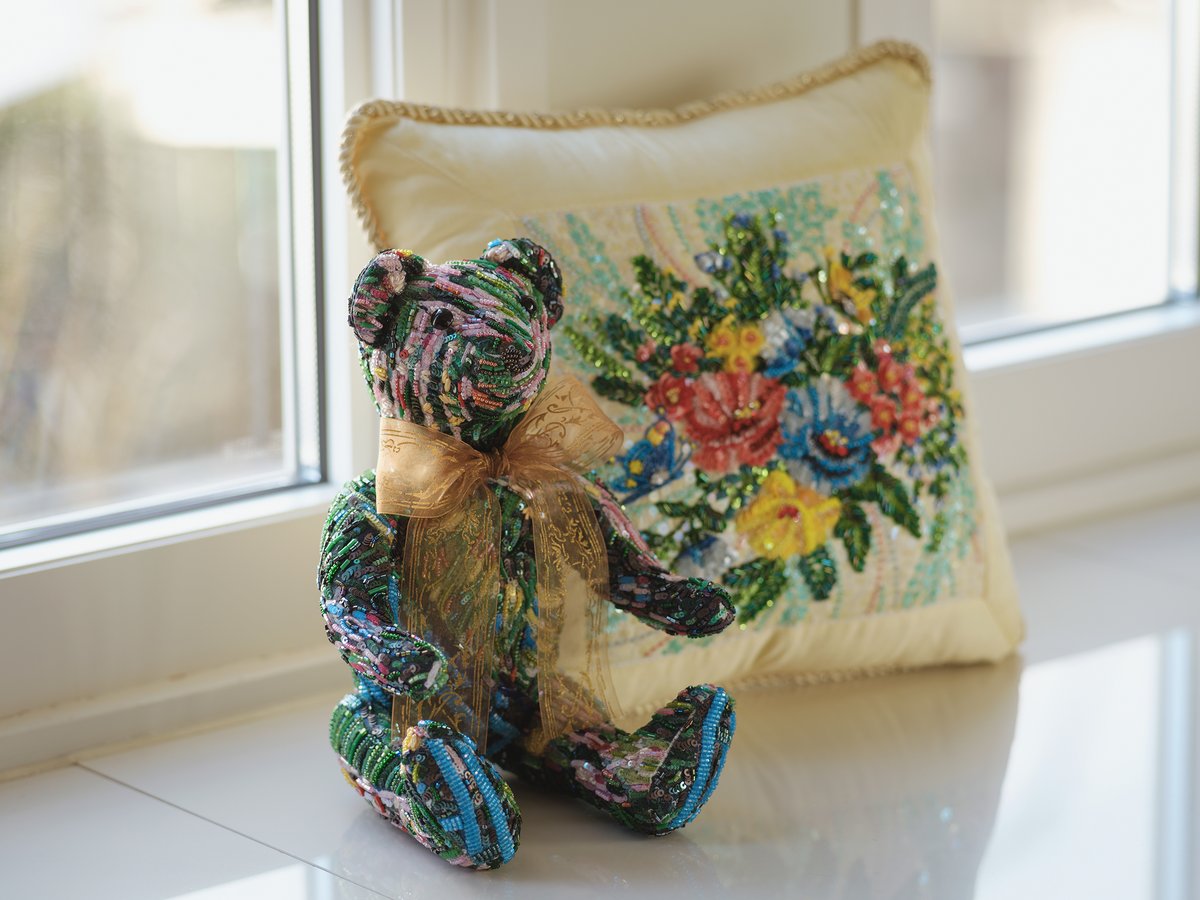 ART TEDDY BEAR Monet -Water lily- | tilia ART TEDDY BEAR Monet -Water lily- | tilia