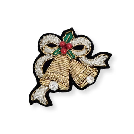 クリスマスベルのブローチ