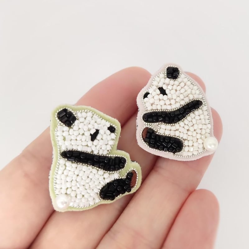 パンダブローチ | tilia