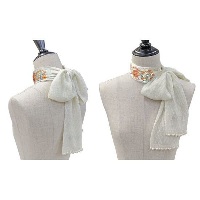 チョーカーリボン スパイラルフラワー | tilia