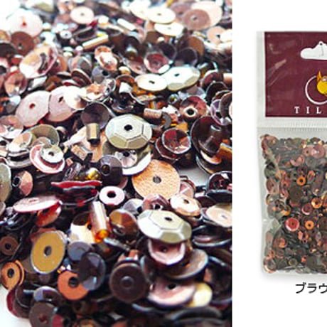 スパンコール、ビーズ単色Mixパック