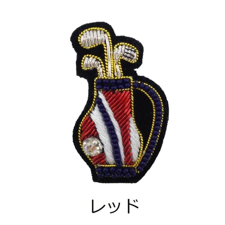 ゴルフのブローチ