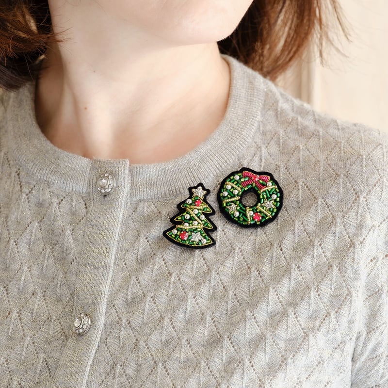 きらめきのツリーブローチ | tilia