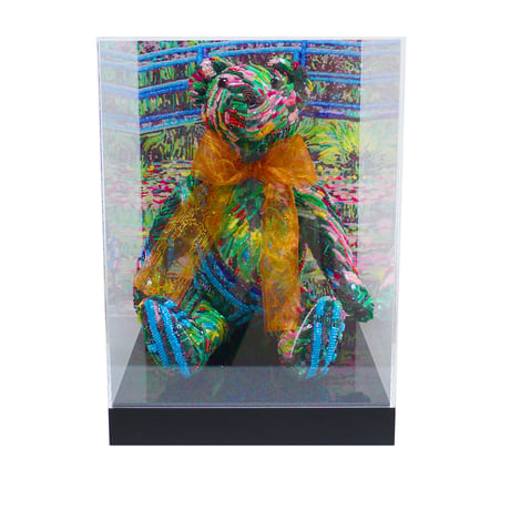 ART TEDDY BEAR Monet -Water lily-