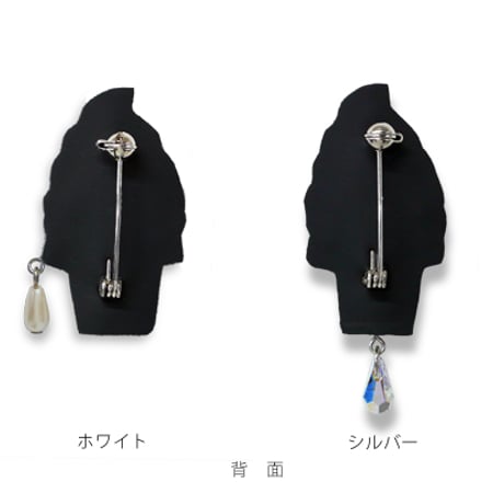 トットちゃんのソフトクリームブローチ