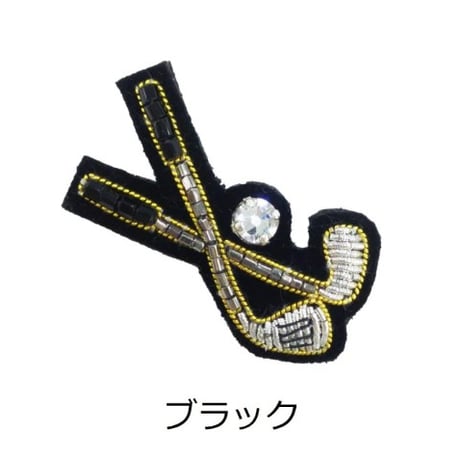ゴルフのブローチ