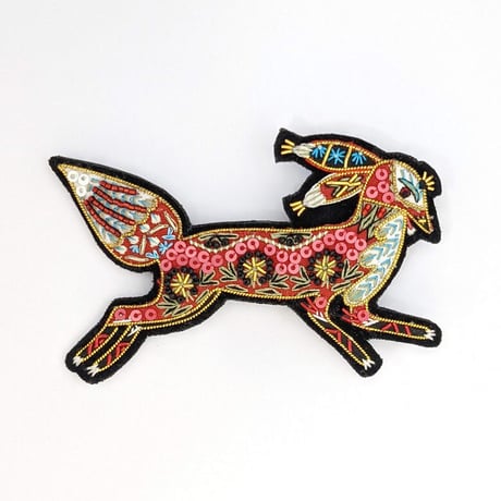 【KLAUS HAAPANIEMI × KEIJI TAGAWA】Red Fox ブローチL