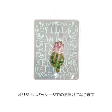 刺繍ステッカー【フラワー】