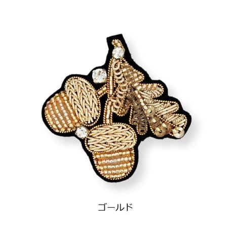 どんぐりブローチ