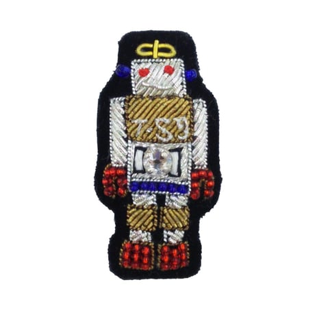 ロボットのブローチ