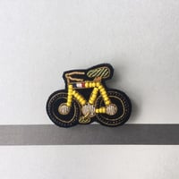 自転車のブローチ
