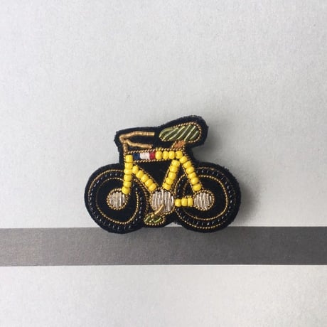 自転車のブローチ