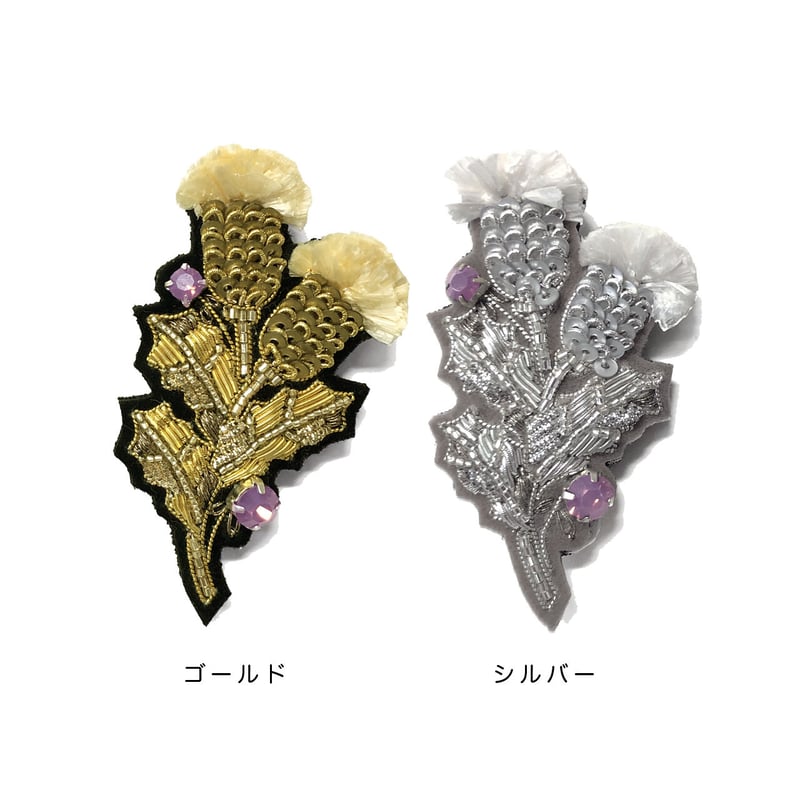 アザミブローチ | tilia