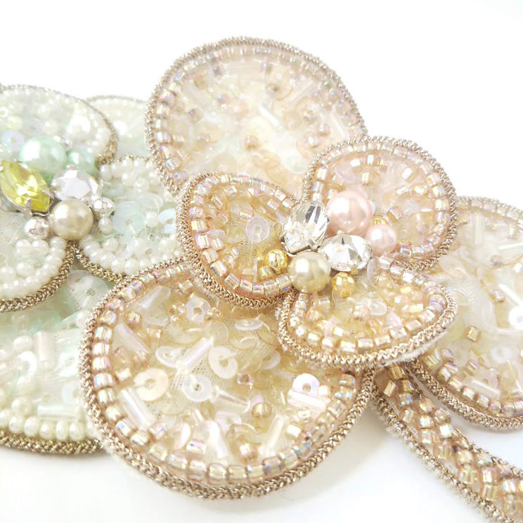 フラワー　花　ブローチ　ゴールド メタルフラワー 花12弁 ゴールド – 貴和製作所オンラインストア