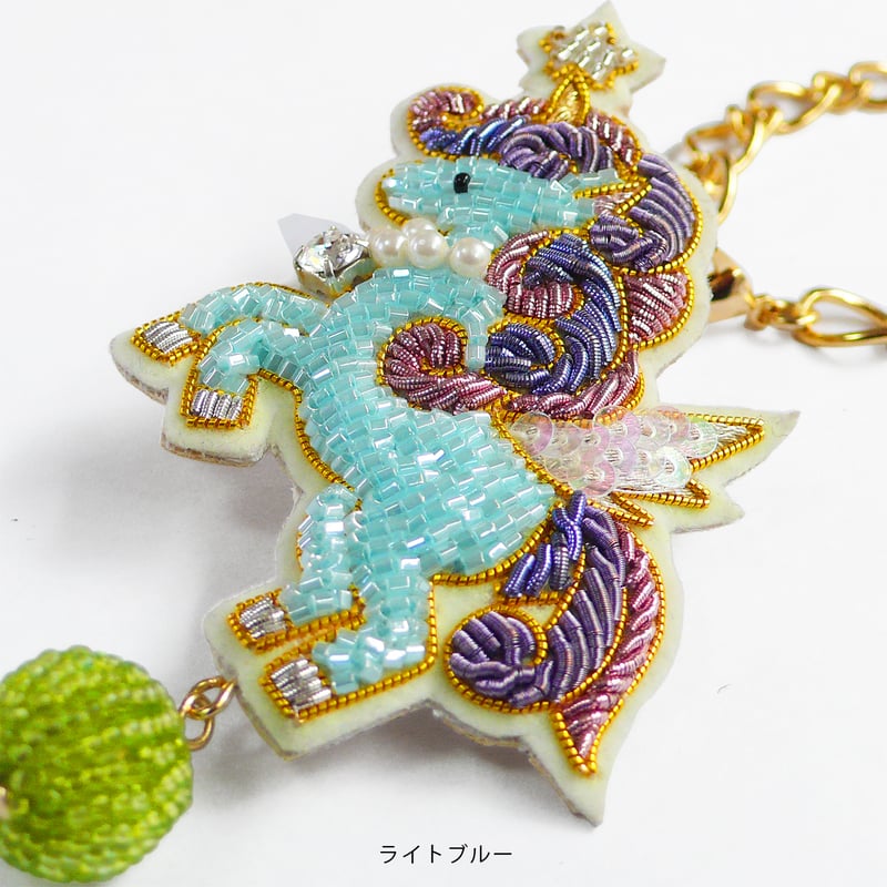 ユニコーンのバッグチャーム | tilia
