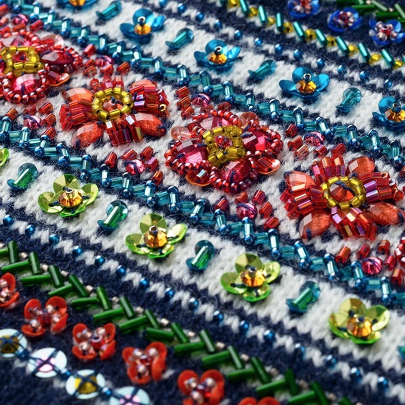 カラフルストライプマフラー Belly刺繍付き カラフルストライプマフラー Belly刺繍付き マフラー