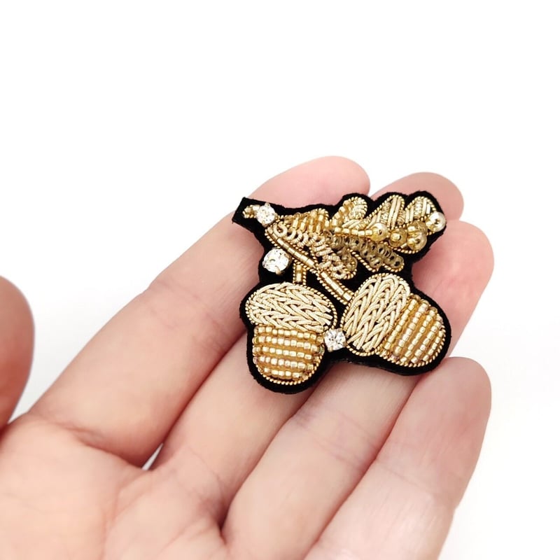 どんぐりブローチ | tilia