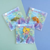 刺繍ステッカー【人魚姫】