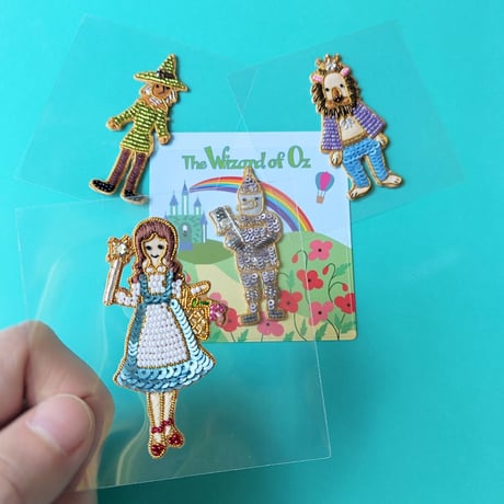 刺繍ステッカー【オズの魔法使い】
