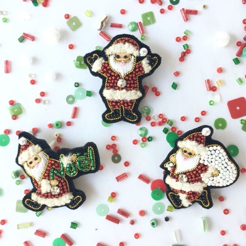 サンタクロースのブローチ | tilia