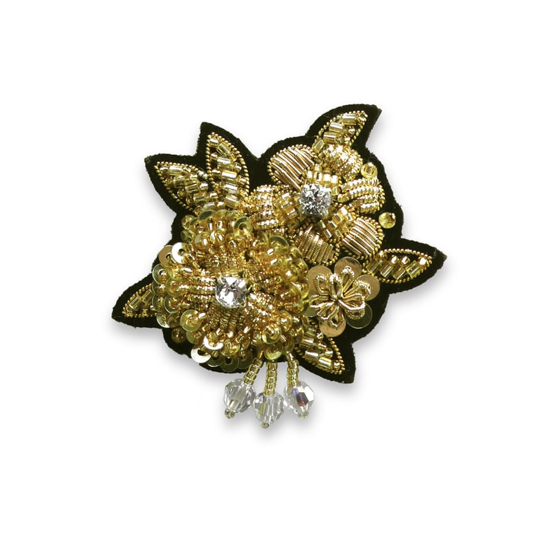 エレガントフラワーブローチ | tilia