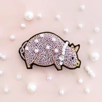 アニマルブローチ  ピッグ