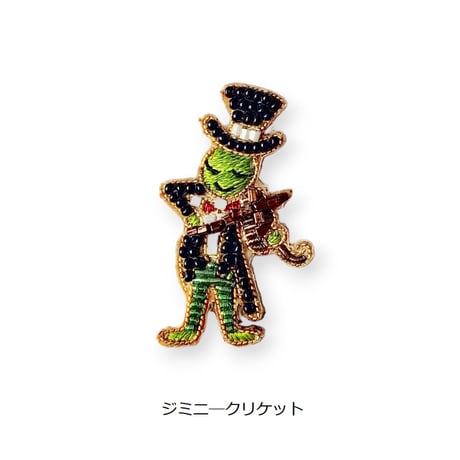 刺繍ステッカー【ピノキオ】