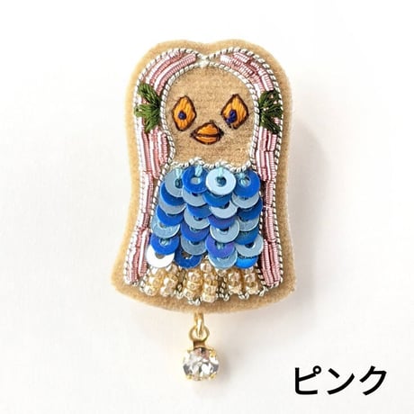 アマビエブローチ