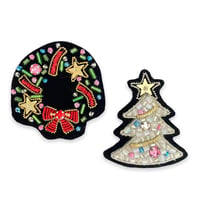 クリスマスブローチキット