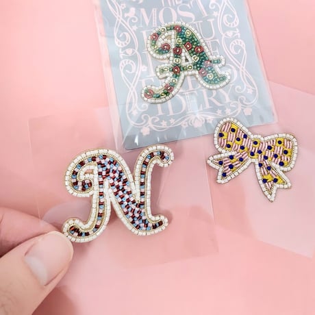 刺繍ステッカー マルチ【N～Z】