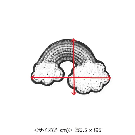 虹のステッカーキット