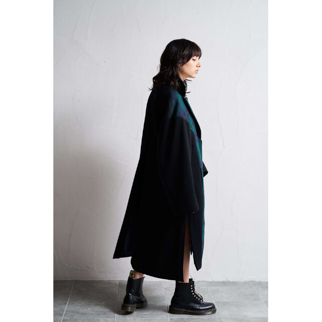 ACUOD by CHANU/Tartan Long Coat | disruptive-Na...