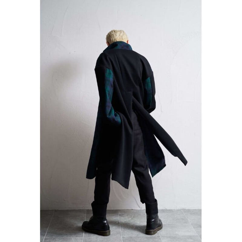 ACUOD by CHANU/Tartan Long Coat | disruptive-Na