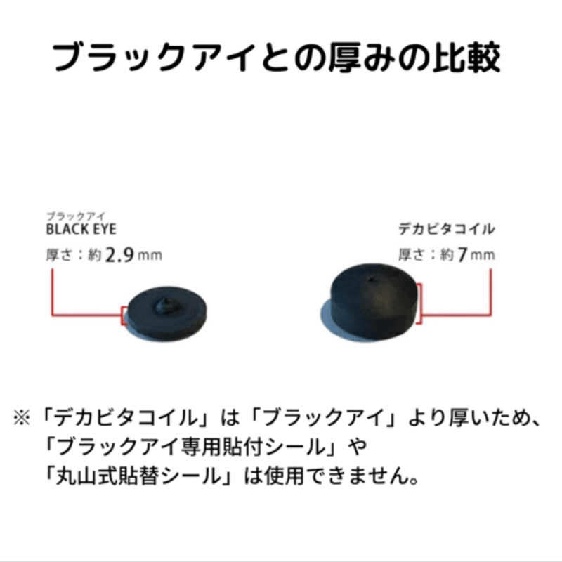 デカビタコイルナノ 2個入（カムナセラミックシールスクエア2枚付