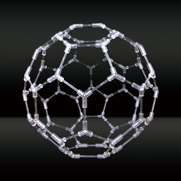 最強の立体クスリエ 模型 バッキーボール（組立式）+３Ｄカバラパドマ 最強の立体クスリエ 模型 バッキーボール（組立式）+3Dカバラパドマ