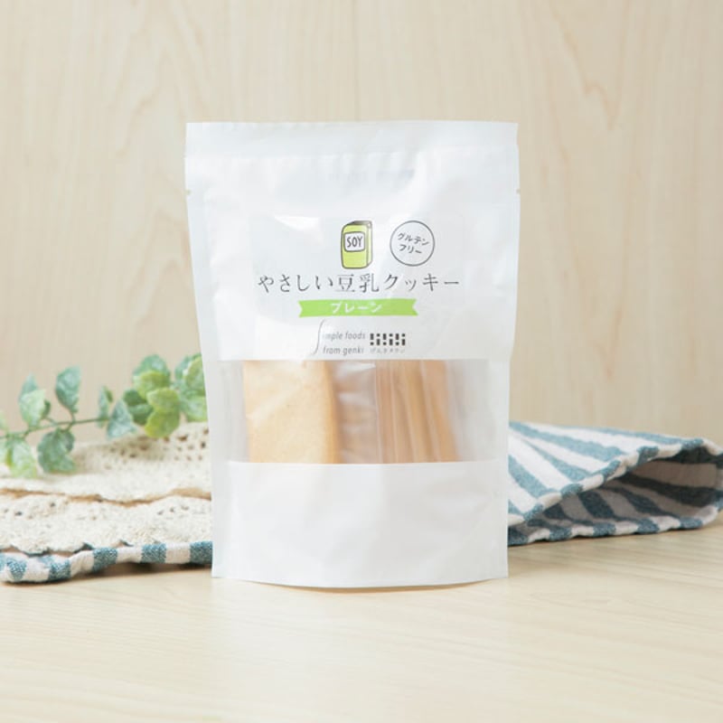 やさしい豆乳クッキー プレーン | げんきタウン オンラインストア