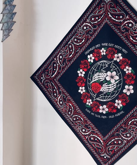 NOTHIN' SHAKIN' CO / DUDE INN　"WHERE EAST MEETS WEST" BANDANA