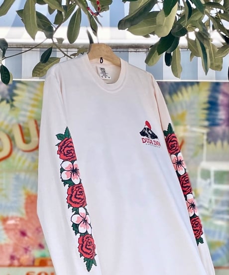 NOTHIN' SHAKIN' CO / DUDE INN 　"WHERE EAST MEETS WEST" LS T-SHIRTS