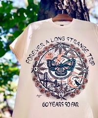 YUSUKE KOMORI / DUDE INN 　"FOEVER A STRANGE TRIP" T-SHIRT