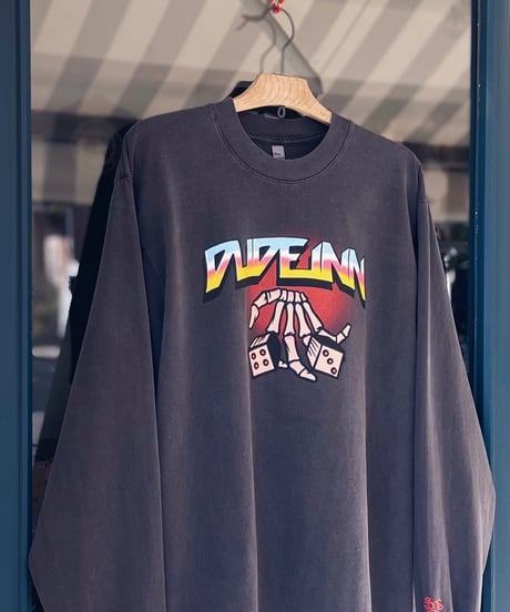LIONS NYC / DUDE INN　7YEARS "DICE LOGO" LS T-SHIRTS