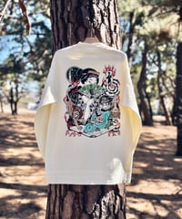 LOGAN WALKER / DUDE INN 　"LADY WITH A  FAN" LS T-SHIRTS