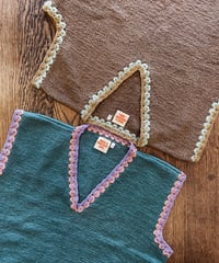 HAVE A GRATEFUL DAY   COTTON KNIT VEST