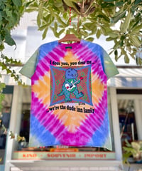 LIONS NYC / DUDE INN　"TRIPPING DINOSAUR" T-SHIRTS