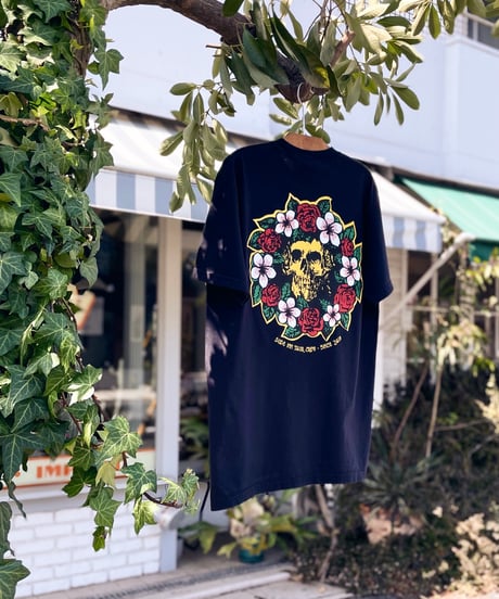 NOTHIN' SHAKIN' CO / DUDE INN　"SKULL & PEACE" T-SHIRTS 《BLACK》