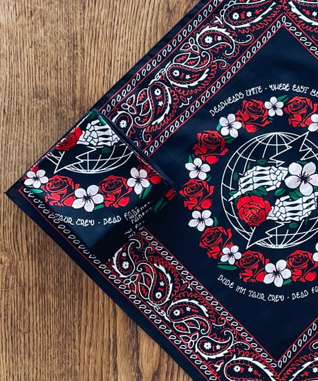 NOTHIN' SHAKIN' CO / DUDE INN　"WHERE EAST MEETS WEST" BANDANA