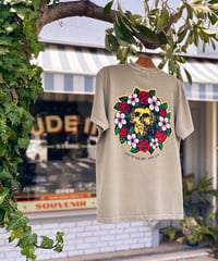 NOTHIN' SHAKIN' CO / DUDE INN　"SKULL & PEACE" T-SHIRTS 《KHAKI》