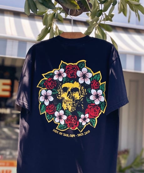 NOTHIN' SHAKIN' CO / DUDE INN　"SKULL & PEACE" T-SHIRTS 《BLACK》