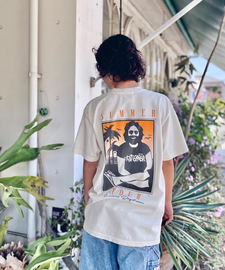 YUSUKE KOMORI / DUDE INN 　"SUMMER TOUR" T-SHIRT《IVORY》